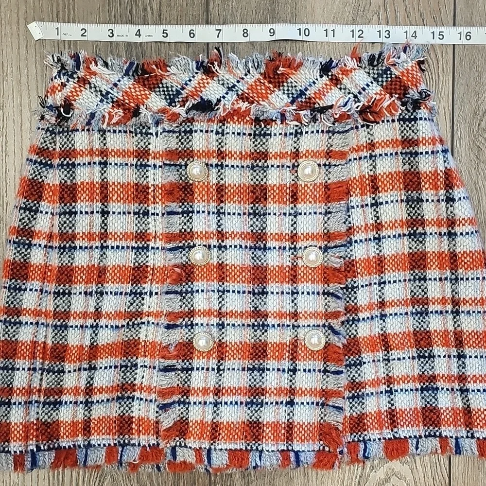 Sans Souci vibrant plaid